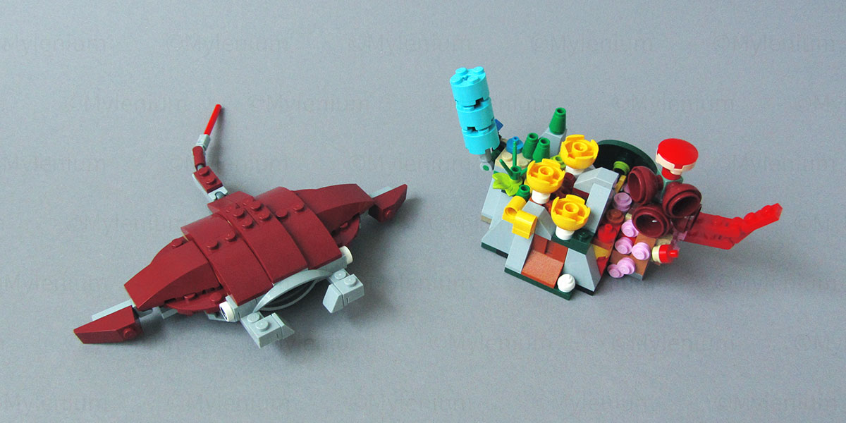 LEGO Creator, Sunken Treasure Mission (31130), Manta, Overview