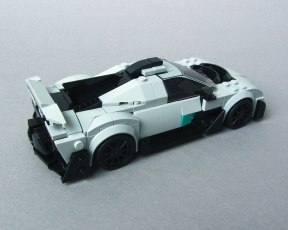 LEGO Speed Champions, Mercedes AMG F1 W12 E Performance & Project One (76909), AMG, Aft Right View
