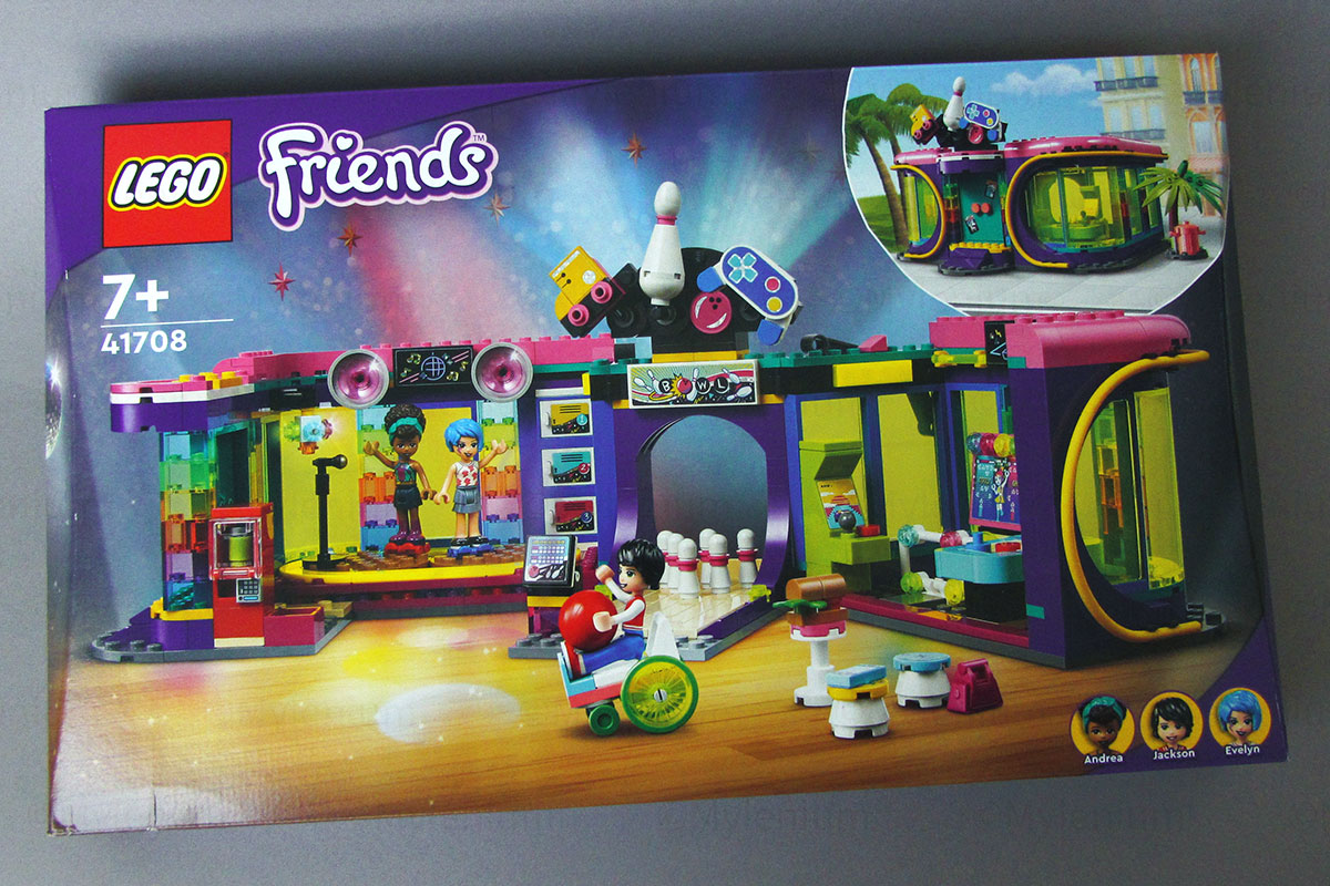 LEGO Friends, Roller Disco Arcade (41708), Box