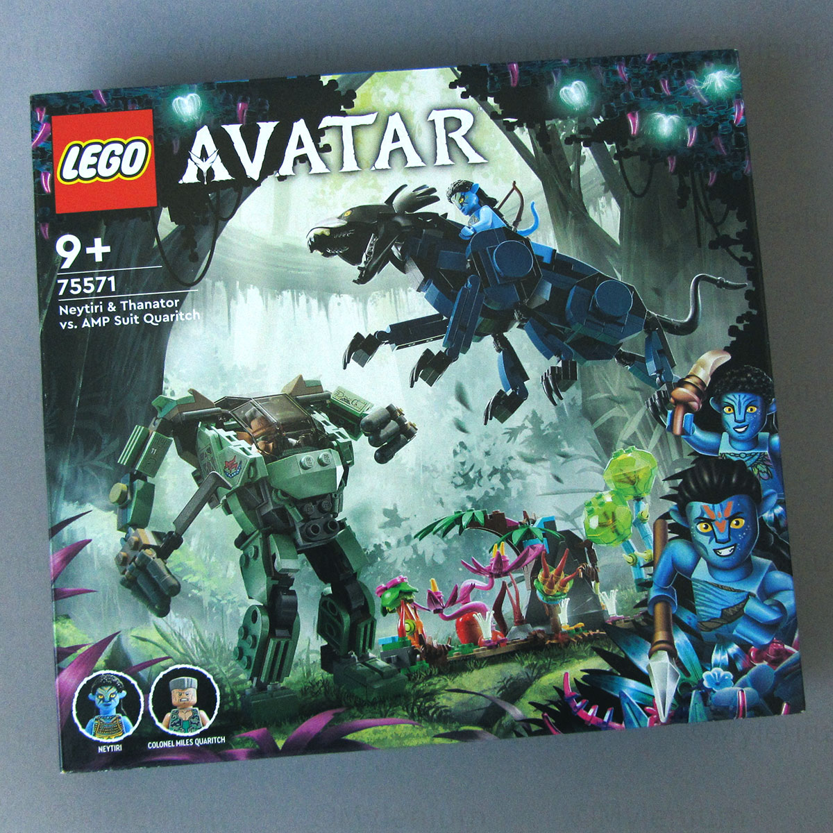 LEGO Avatar, Neytiri & Thanator vs. AMP Suit Quaritch (75571), Box