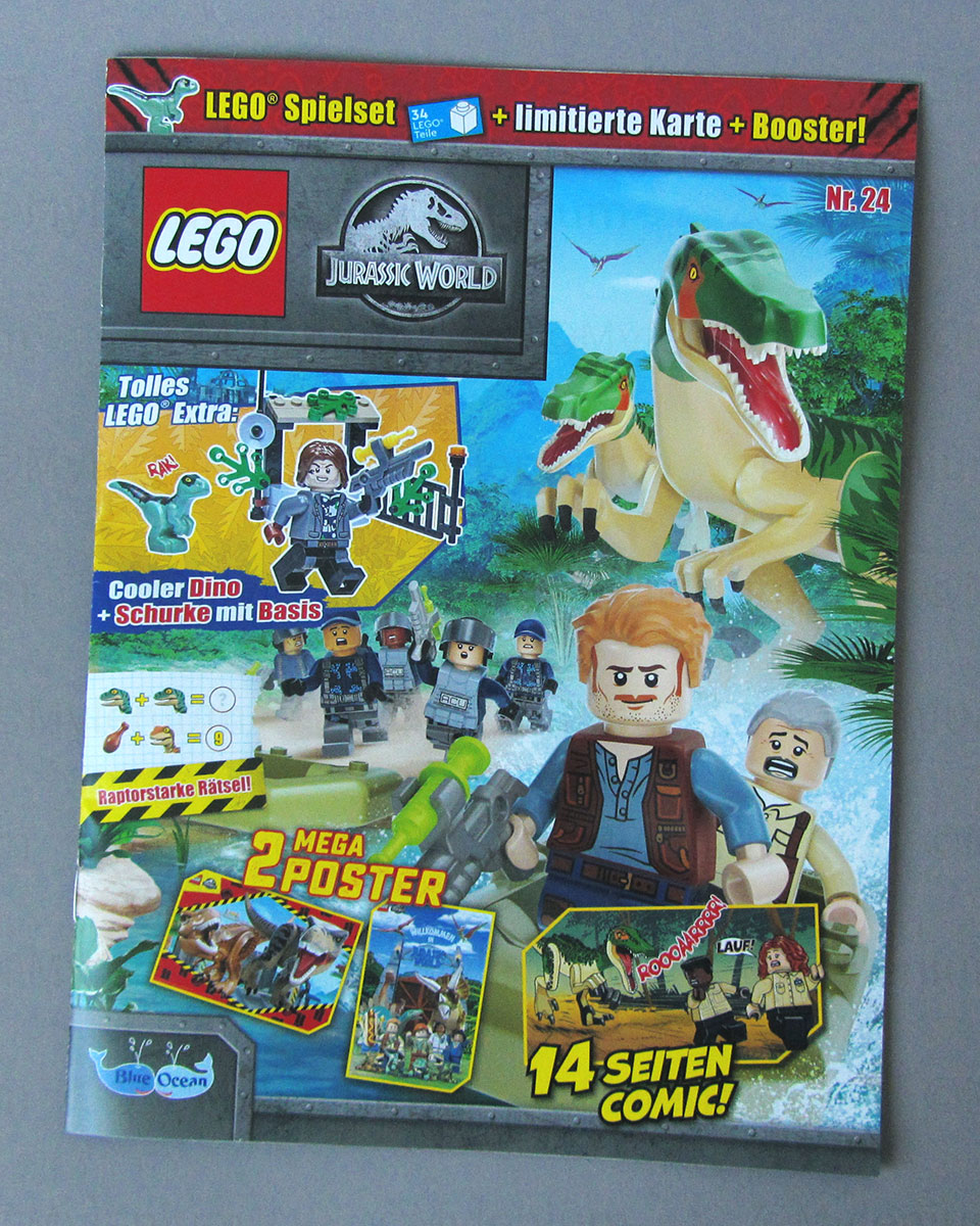 LEGO Magazine, Jurassic World, October 2022, Cover