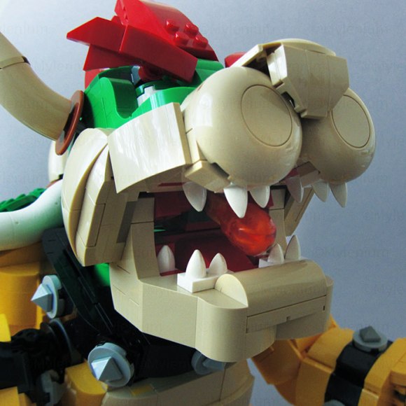 LEGO Super Mario, The Mighty Bowser (71411), Head, Mouth Interior
