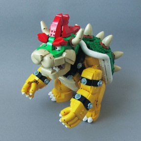 LEGO Super Mario, The Mighty Bowser (71411), Front Left View