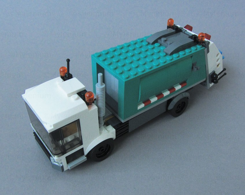 LEGO City, Recycling Truck (60386), Front Left View