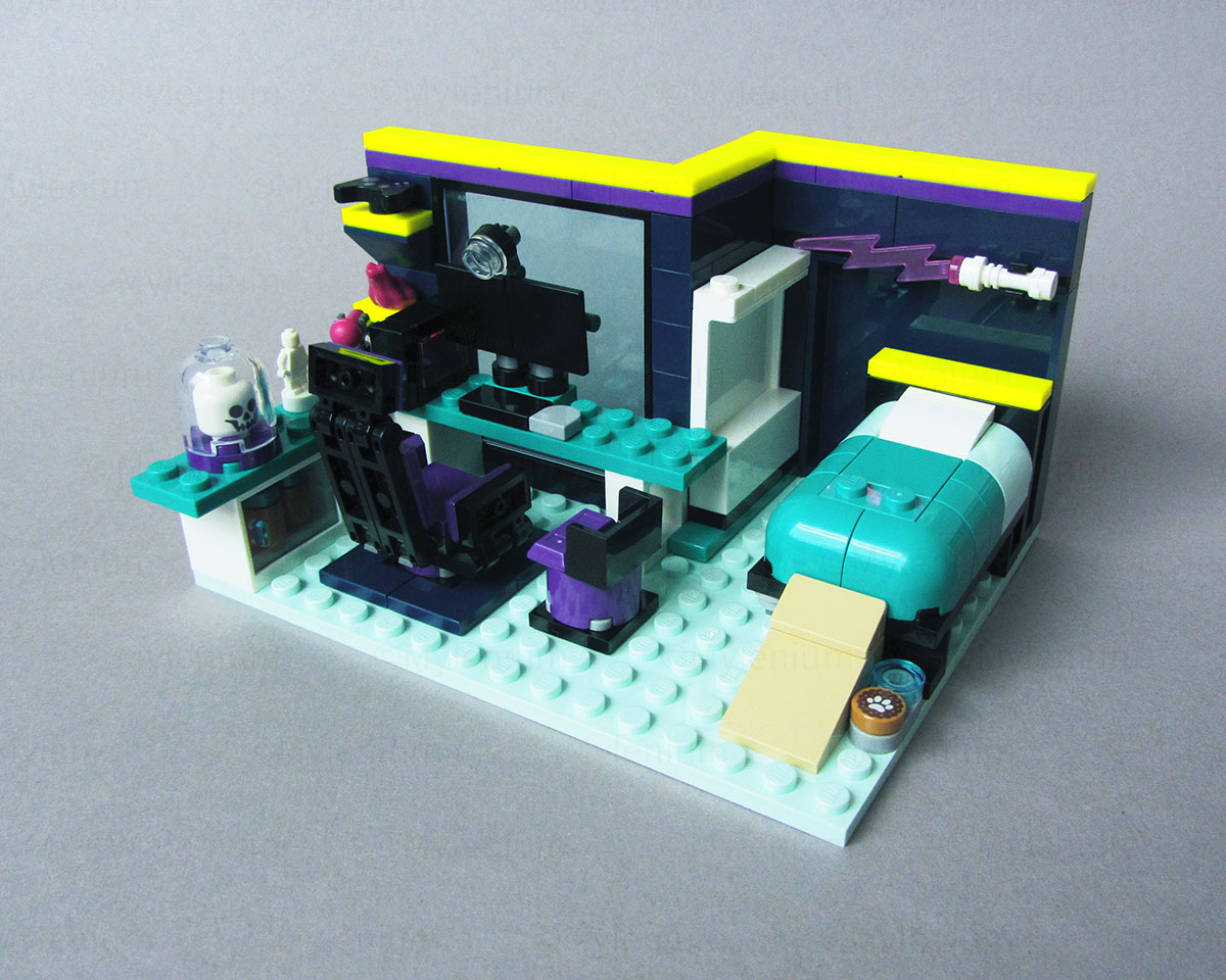 LEGO Friends, Nova's Room (41755), Front Left View
