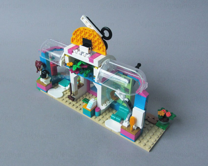 LEGO Friends, Hair Salon (41743), Back Right View | Mylenium\'s Brick Corner