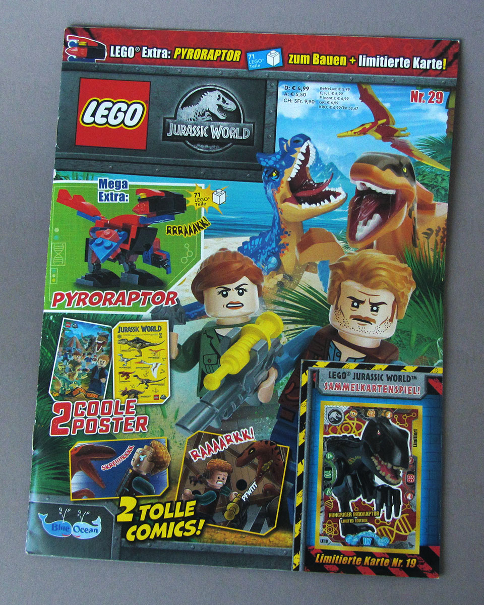 LEGO Magazine, Jurassic World, May 2023, Cover