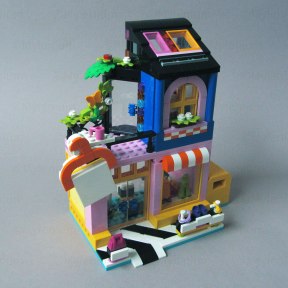 LEGO Friends, Vintage Fashion Store (42614), Front Right View