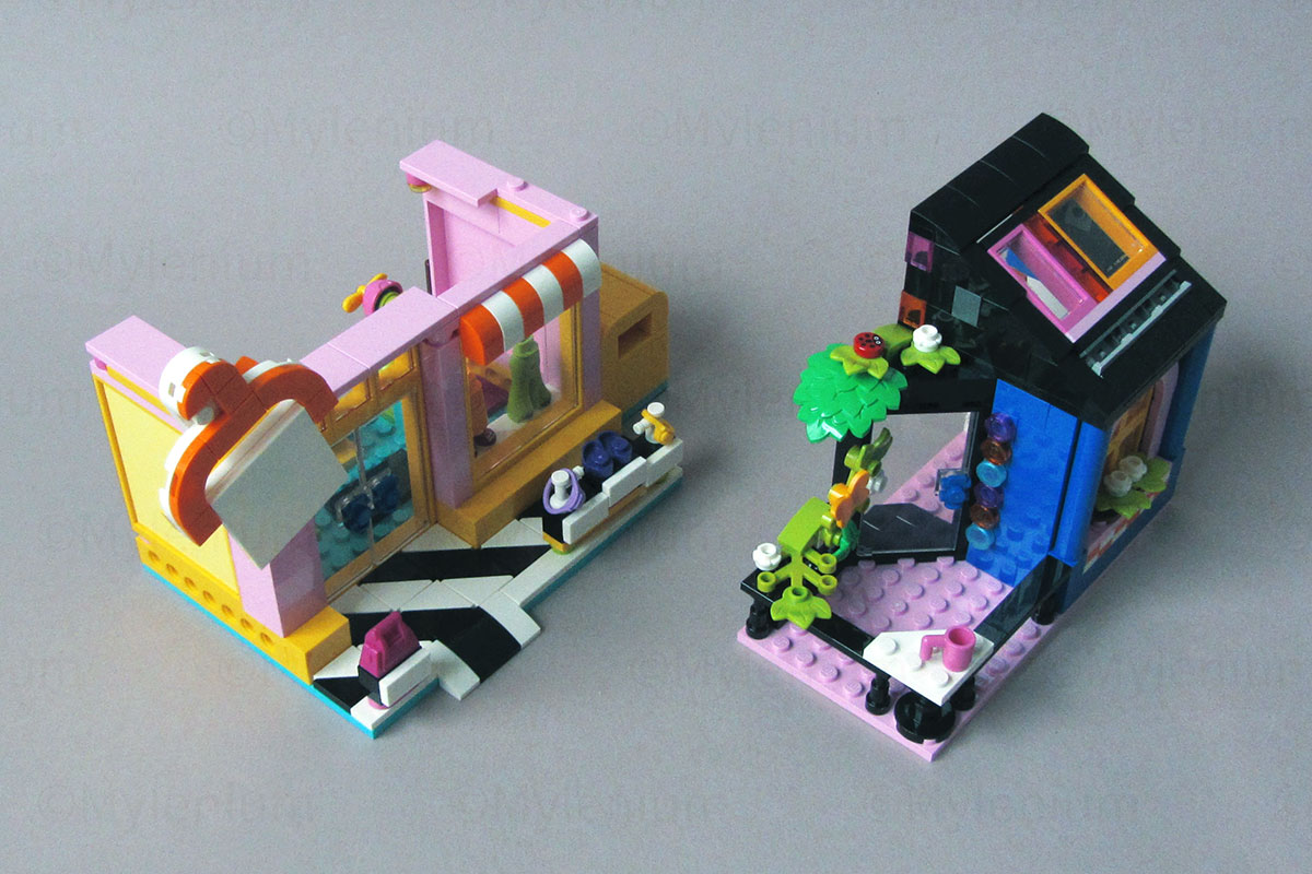 LEGO Friends, Vintage Fashion Store (42614), Separated